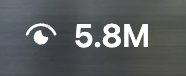 view count