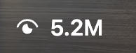 view count